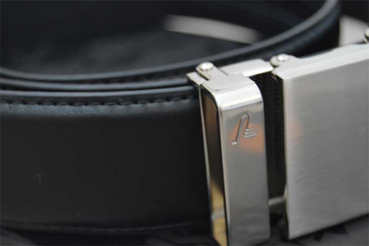 Mission Belt - Steel (Steel Buckle on Black Leather)